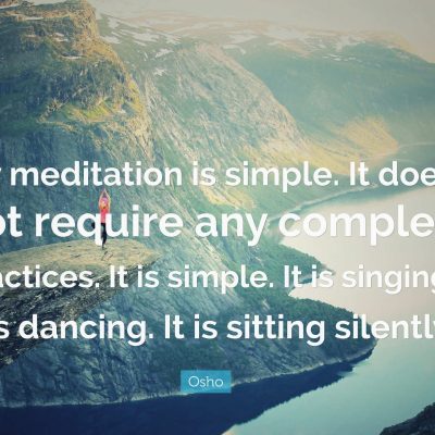 1) meditacion, silencio