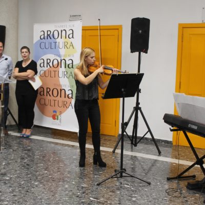 Inauguración Exposición - Escuela de Música y Danza - Violín & Piano - Carlo Forte